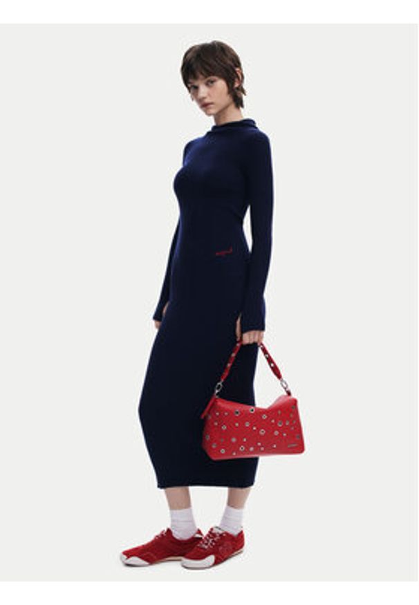 Desigual Torebka 25SAXPAN Czerwony. Kolor: czerwony. Materiał: skórzane