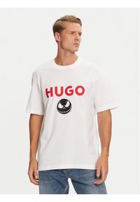 Hugo T-Shirt 50537986 Biały Regular Fit. Kolor: biały. Materiał: bawełna #1