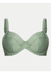 Dorina Góra od bikini Curacao D001696MI054 Zielony. Kolor: zielony. Materiał: syntetyk