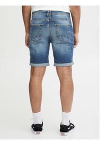 Blend Szorty jeansowe 20713326 Niebieski Slim Fit. Kolor: niebieski. Materiał: bawełna #8