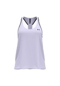 Tank top treningowy damski Under Armour Knockout Tank. Kolor: fioletowy