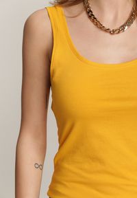Renee - Żółty Top Phaethusi. Kolor: żółty. Długość rękawa: na ramiączkach #2