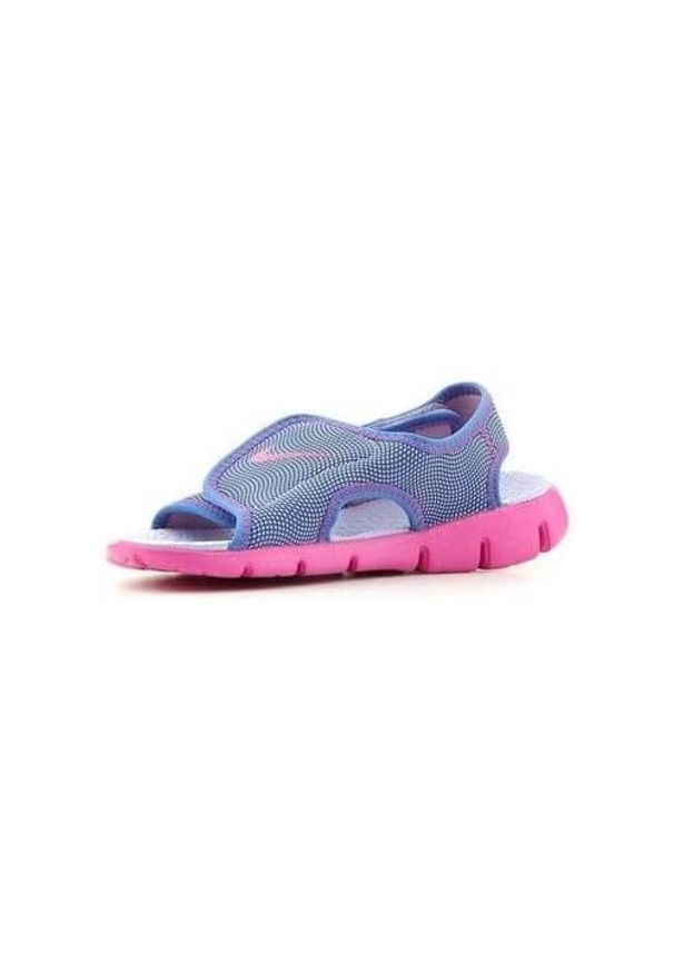 Buty do chodzenia dla dzieci Nike Sunray Adjust 4. Zapięcie: rzepy. Kolor: niebieski, wielokolorowy. Materiał: materiał. Sezon: lato