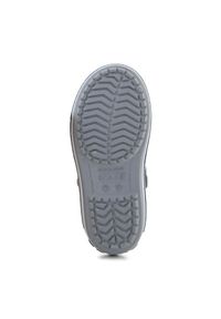 Sandały Crocs Crocband Jr 12856-01U szare. Kolor: szary. Materiał: materiał. Styl: młodzieżowy #4