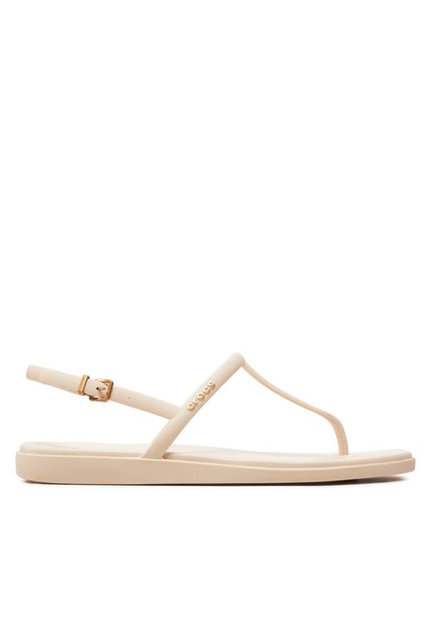 Crocs Sandały Miami Thong Sandal 209793 Beżowy. Kolor: beżowy