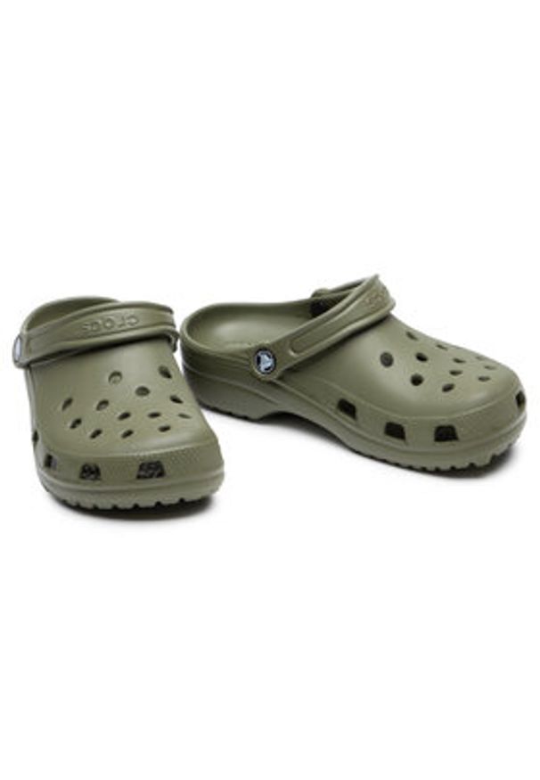 Crocs Klapki Classic 10001 Zielony. Kolor: zielony