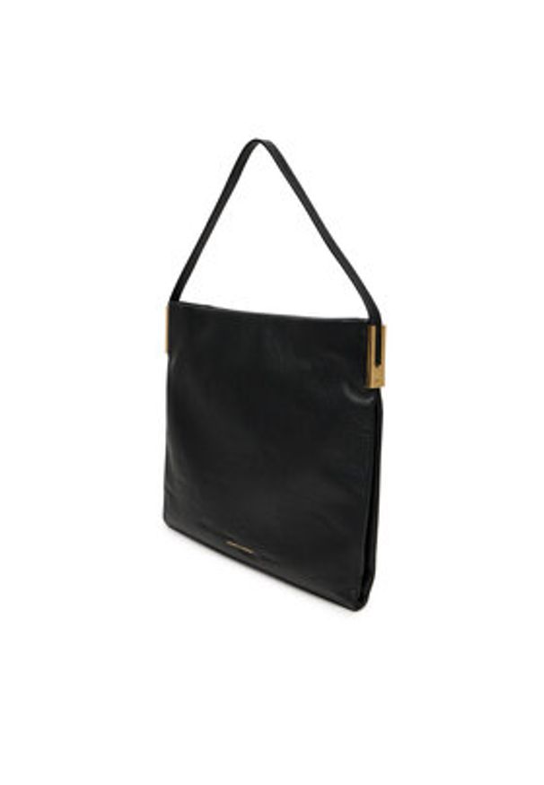 Elisabetta Franchi Torebka BS-47N-56E2-V650 Czarny. Kolor: czarny. Materiał: skórzane
