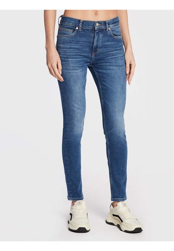 Marc O'Polo Jeansy 207 9228 12181 Niebieski Skinny Fit. Kolor: niebieski