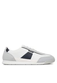 BOSS Sneakersy Nitan 50557886 Biały. Kolor: biały. Materiał: materiał #1