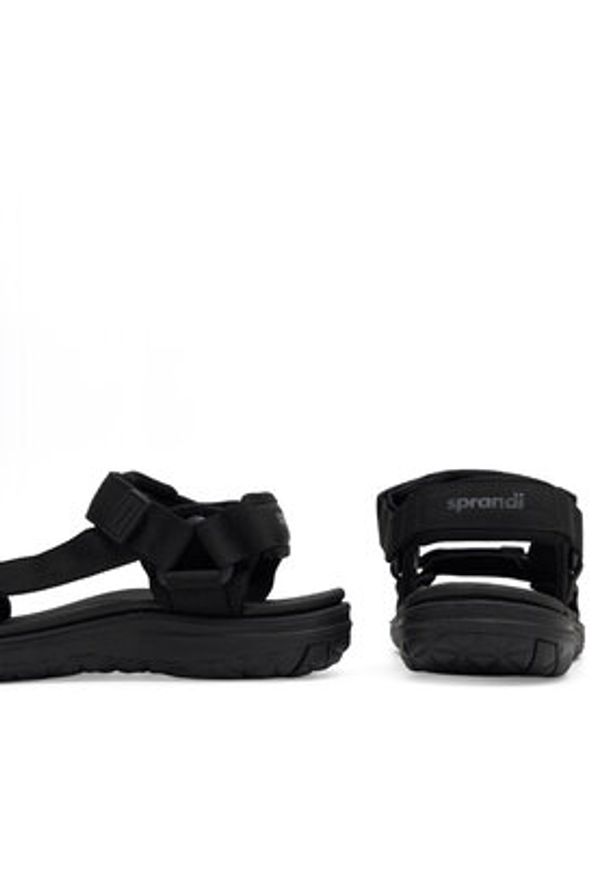 Sprandi Sandały MP40-20173Y Czarny. Kolor: czarny. Materiał: materiał