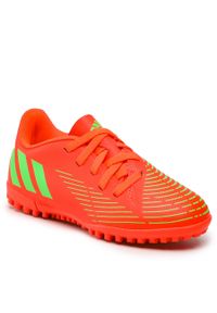 adidas Performance - Buty adidas Predator Edge.4 Tf J GV8495 Solred/Sgreen/Cblack. Kolor: czerwony. Materiał: syntetyk #1