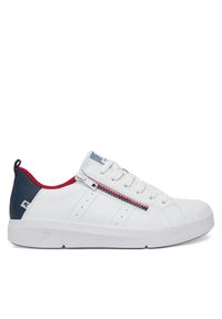 Rieker Revolution Lifestyle Sneakersy 41906-80 Biały. Kolor: biały. Materiał: skóra