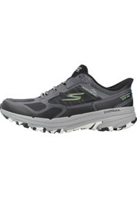 skechers - Kapcie SKECHERS GO RUN TRAIL 2.0 Szary. Kolor: szary. Materiał: syntetyk, tkanina. Sport: bieganie