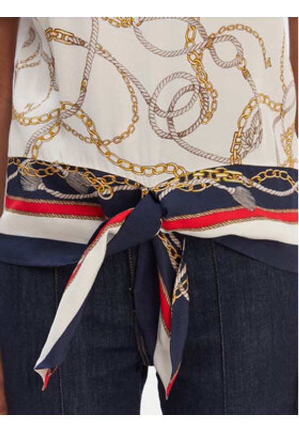 Marciano Guess T-Shirt 6RGI00 6285A Biały Regular Fit. Kolor: biały. Materiał: bawełna