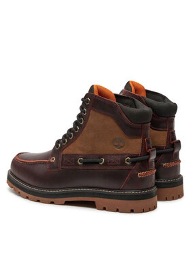 Timberland Trapery TB0A697HEIW1 Brązowy. Kolor: brązowy. Materiał: skóra