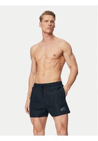 EA7 Emporio Armani Szorty kąpielowe 7M001677 AF13019 MC026 Czarny Regular Fit. Kolor: czarny. Materiał: syntetyk #5