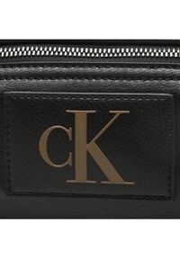 Calvin Klein Jeans Saszetka nerka Tagged Waistbag38 Pu K50K510405 Czarny. Kolor: czarny. Materiał: skóra #3