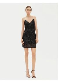 Imperial Sukienka koktajlowa A9990058S Czarny Regular Fit. Kolor: czarny. Materiał: syntetyk. Styl: wizytowy #4