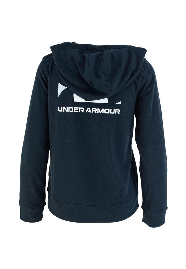 Bluza z kapturem Under Armour Rival Terry Fz, Dzieci. Typ kołnierza: kaptur. Kolor: czarny. Materiał: materiał