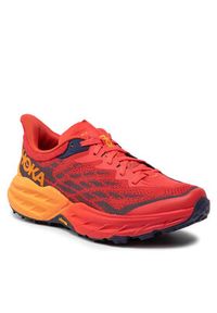 HOKA - Hoka Buty do biegania M Speedgoat 5 1123157 Czerwony. Kolor: czerwony. Materiał: materiał #7