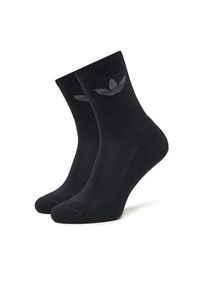 Adidas - adidas Zestaw 6 par wysokich skarpet unisex Trefoil Cushion JY2680 Kolorowy. Materiał: materiał, bawełna. Wzór: kolorowy #5