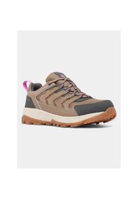 columbia - Buty turystyczne damskie Columbia Strata Trail Low Wp. Kolor: brązowy. Styl: sportowy