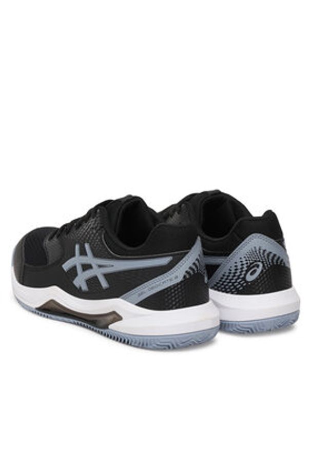 Asics Buty do tenisa Gel-Dedicate 8 Clay 1041A448 Czarny. Kolor: czarny. Materiał: skóra. Sport: tenis
