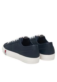 Tommy Jeans Sneakersy Archive Vulc. Y2K Long Lace EM0EM01676 Granatowy. Kolor: niebieski. Materiał: skóra #3