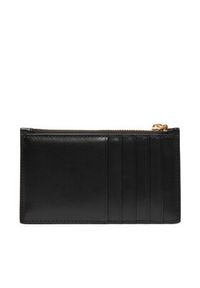Calvin Klein Etui na karty kredytowe Ck Zip Cardcase 6Cc LV04F1076G Czarny. Kolor: czarny. Materiał: skóra