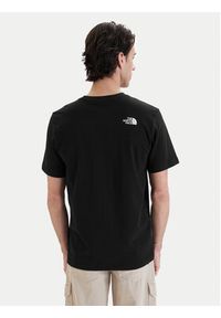 The North Face T-Shirt Mountain Line NF0A8GUX Czarny Regular Fit. Kolor: czarny. Materiał: bawełna #4