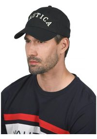 Czapka z daszkiem Nautica Caribbean Strapback Cap. Kolor: czarny. Styl: street