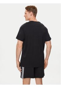 Adidas - adidas T-Shirt Essentials Single Jersey 3-Stripes T-Shirt IC9334 Czarny Regular Fit. Kolor: czarny. Materiał: bawełna #6