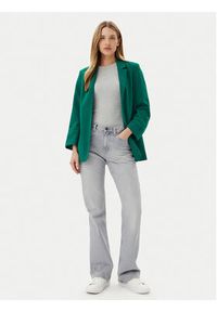 only - ONLY Marynarka Leila 15310948 Zielony Loose Fit. Kolor: zielony. Materiał: syntetyk #5