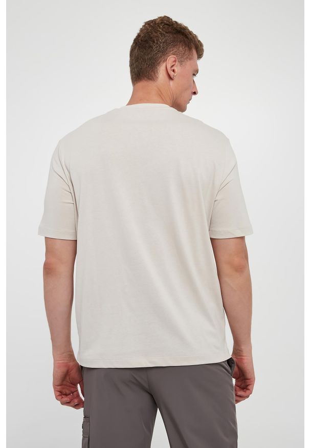 Armani Exchange - T-shirt męski z haftem ARMANI EXCHANGE. Wzór: haft