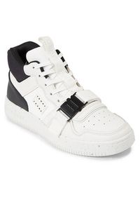 Tommy Jeans Sneakersy Tjm Basket Leather Buckle Mid EM0EM01288 Biały. Kolor: biały #5