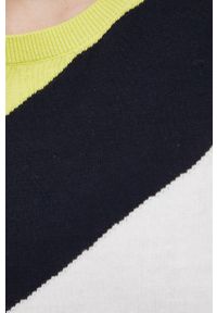 DKNY - Dkny Sweter bawełniany P1LSAVA6 damski lekki. Okazja: na co dzień. Materiał: bawełna. Długość rękawa: długi rękaw. Długość: długie. Styl: casual #5