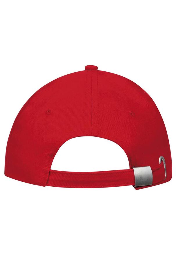 SOL'S - Czapka Z Daszkiem Buffalo 6 Panel. Kolor: biały, czerwony, wielokolorowy