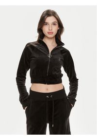 Juicy Couture Bluza Tasha JCWCT24306 Czarny Slim Fit. Kolor: czarny. Materiał: syntetyk #1