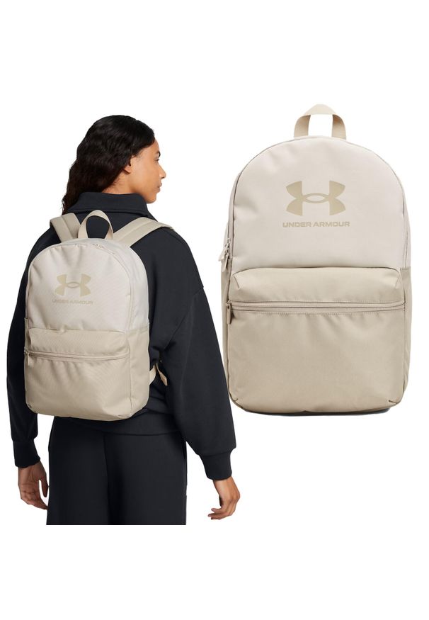 Under Armour - Plecak miejski UNDER ARMOUR Loudon Lite Backpack 20L. Kolor: biały