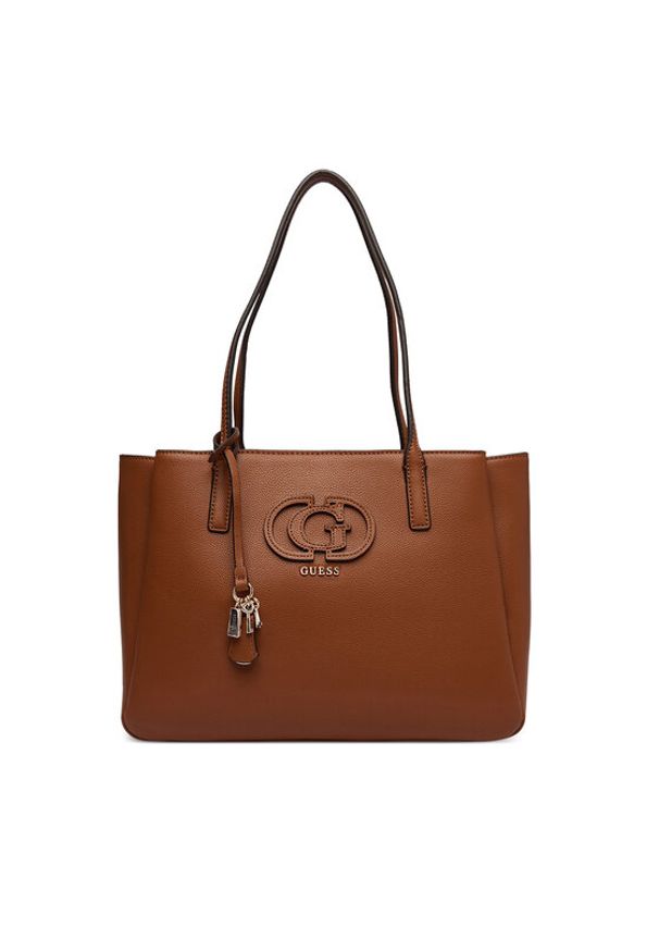 Guess Torebka 180981 Brązowy. Kolor: brązowy. Materiał: skórzane