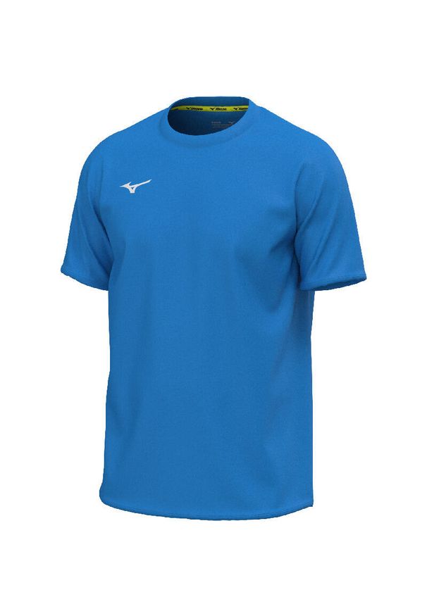 Koszulka Mizuno Team Core. Kolor: niebieski. Sport: fitness