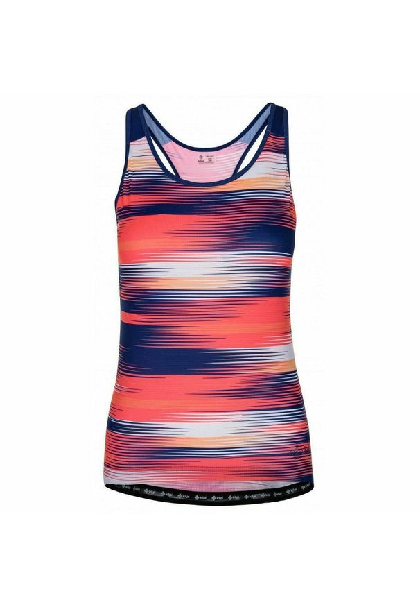 Damski tank top Kilpi Vai. Kolor: niebieski. Długość rękawa: bez rękawów. Sezon: lato. Sport: kolarstwo