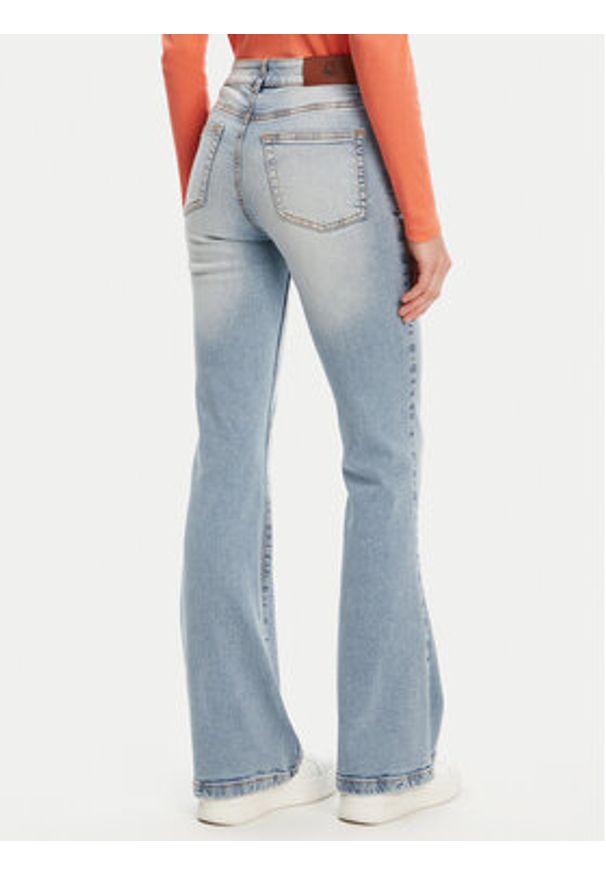United Colors of Benetton - United Colors Of Benetton Jeansy 4OTADE00F Niebieski Flare Fit. Kolor: niebieski