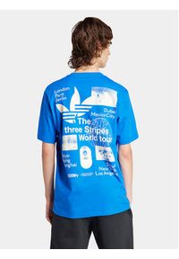 Adidas - adidas T-Shirt BT IS0182 Niebieski Regular Fit. Kolor: niebieski. Materiał: bawełna #6