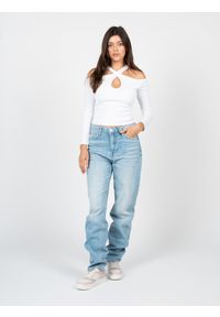 Guess Jeansy "Sexy Curve" | W2GA73D4MS1 | Kobieta | Niebieski. Okazja: na co dzień. Stan: obniżony. Kolor: niebieski. Sezon: lato. Styl: casual, elegancki, klasyczny #1