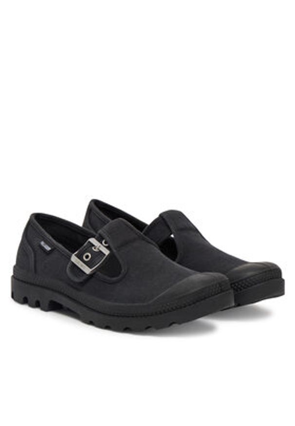 Palladium Półbuty Pampa M-Jane Washed 94475-008-M Czarny. Kolor: czarny. Materiał: materiał