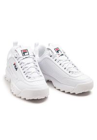 Fila Sneakersy Disruptor Low 1010262.1FG Biały. Kolor: biały. Materiał: skóra #3