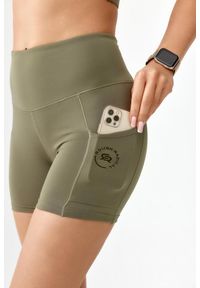 ROUGH RADICAL - Spodenki szorty damskie treningowe fitness Rough Radical Hamptons Shorts. Kolor: zielony. Sport: fitness