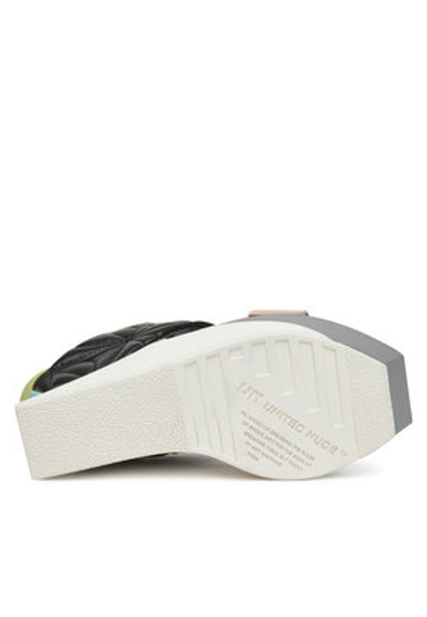 United Nude Sandały Delta Wedge Puffy 10902886188 Kolorowy. Materiał: skóra. Wzór: kolorowy