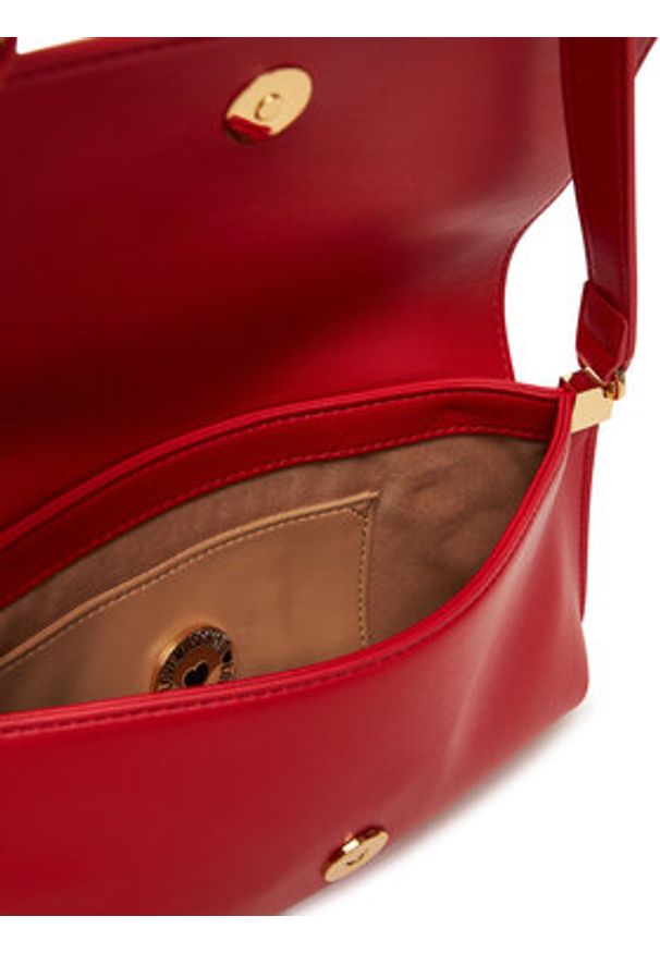 Love Moschino - LOVE MOSCHINO Torebka JC4058PP1NLO0500 Czerwony. Kolor: czerwony. Materiał: skórzane